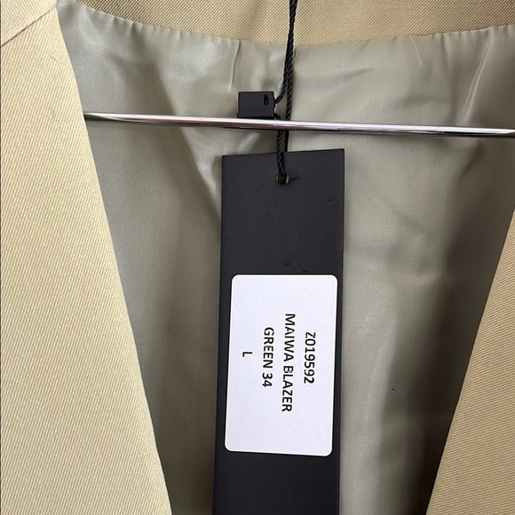 Motel Rocks Women's Green Blazer Jacket - Picture 4 of 7